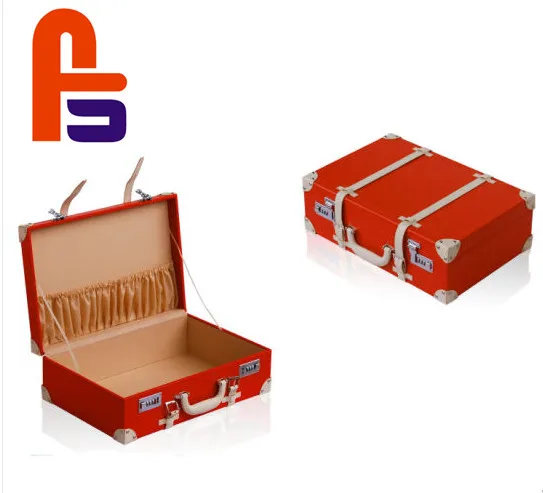 Миниатюрная игрушка для детей оптовая продажа картонные бумажные коробки чемоданов