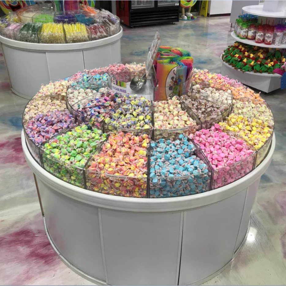 
High quality supermarket bulk food display rack display stand for sale 