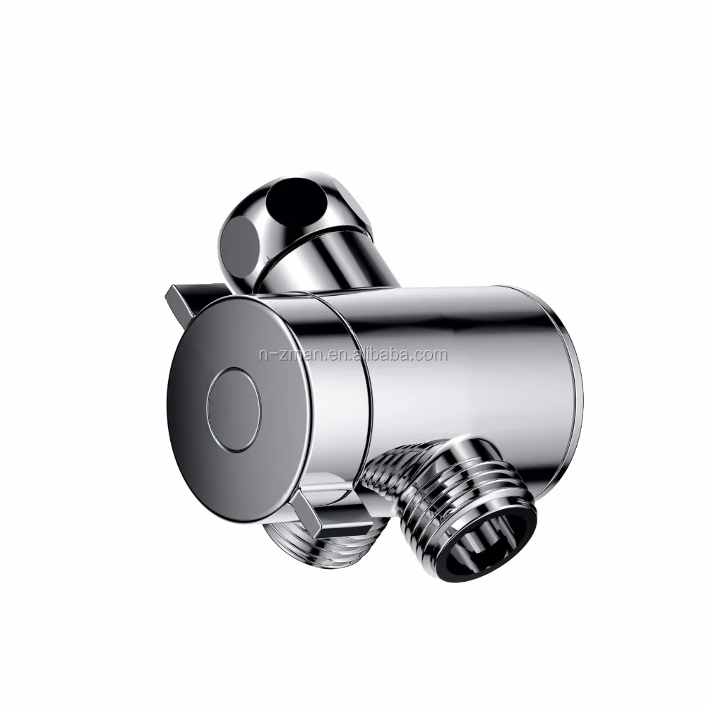 Chrome ABS Diverter,Plastic Shower Adapter,3-way Shower Diverter