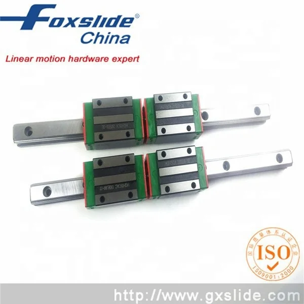 
HIWIN Low Noise HGH Linear Guide Rail Bearing and Slide Linear Block Bearings HGH15CA Linear Motion Guide Rail 
