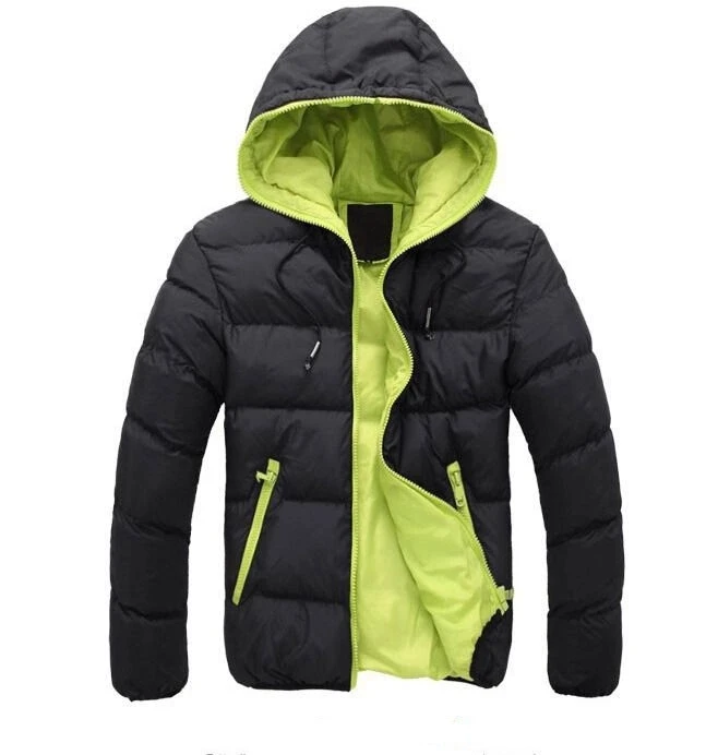 Men Winter Jacket with Hood Winter Cacket Coat Custom