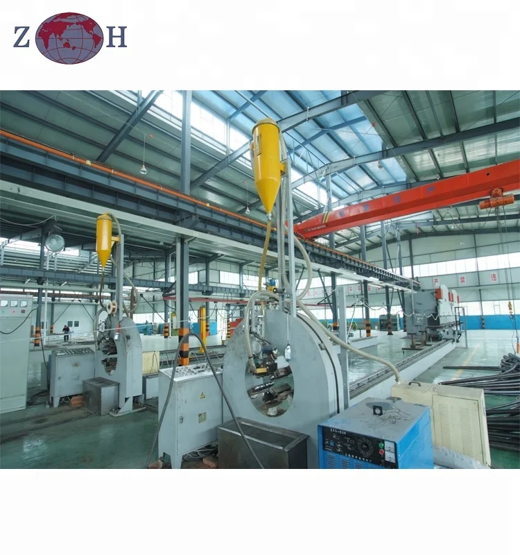 octagonal lighting pole machine