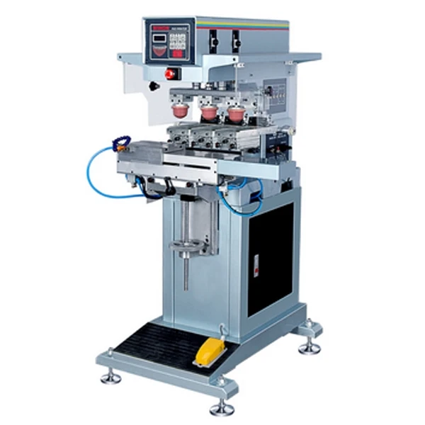 Upart автоматическое 3-цветное печатное оборудование, три тампо печатная машина, ингаляторы, печатная машина 3 цвета