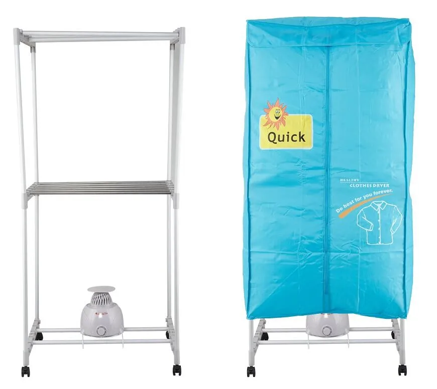 H-806F Stainless steel Wardrobe foldable cloth hanger dryer Secadora de ropa