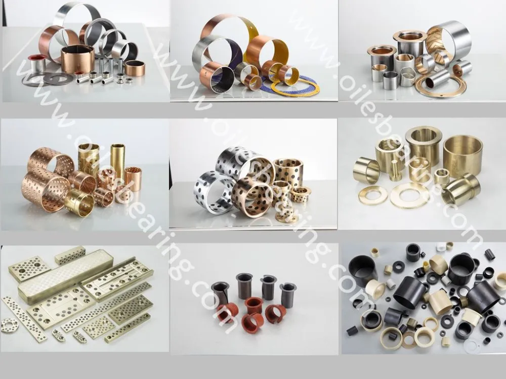 Шаровидным графитом втулки подшипника, высокая плотность круглый бронзовые втулки, oiless стандарт литой кольцо