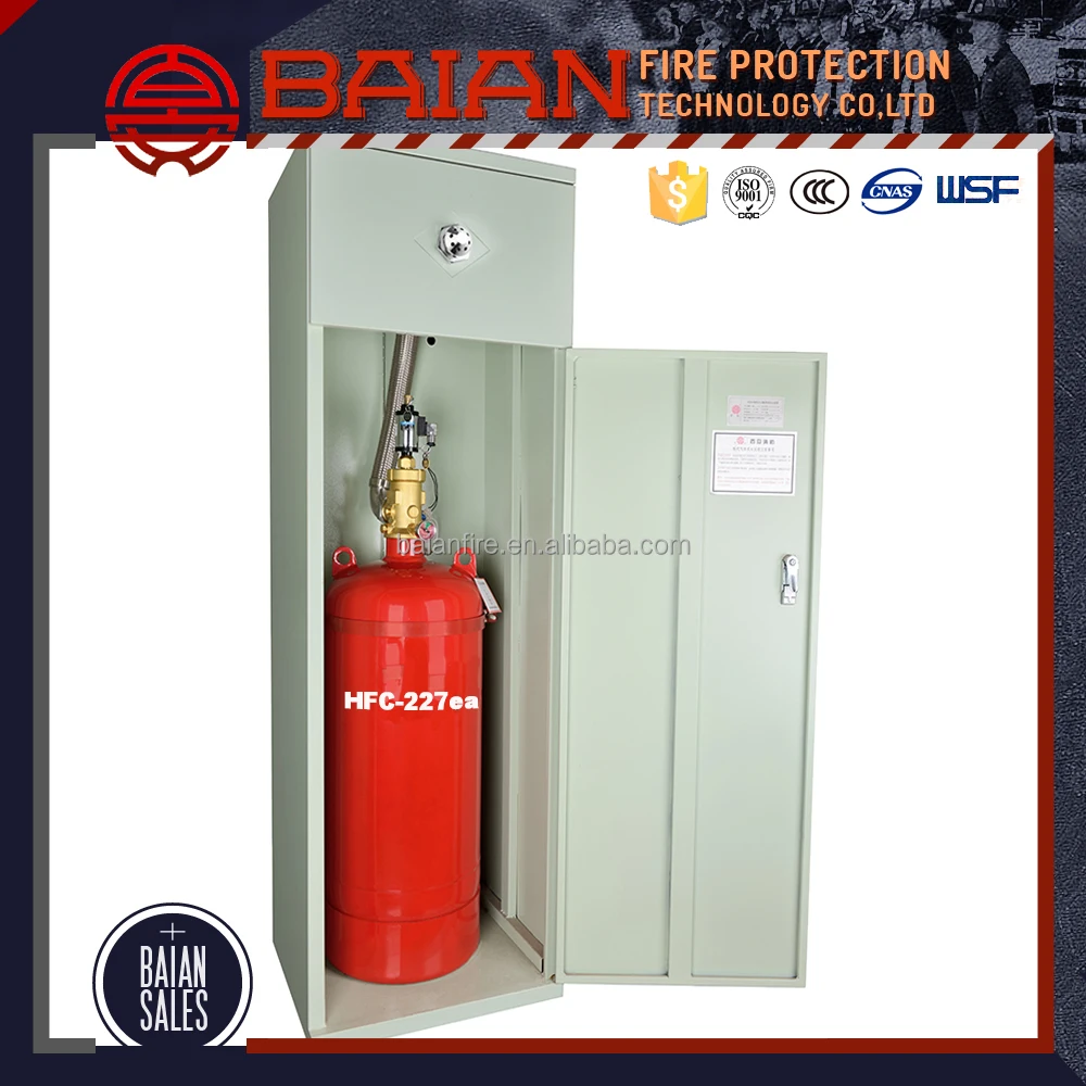 FM200/HFC-227ea solenoid valve fire extinguishing system