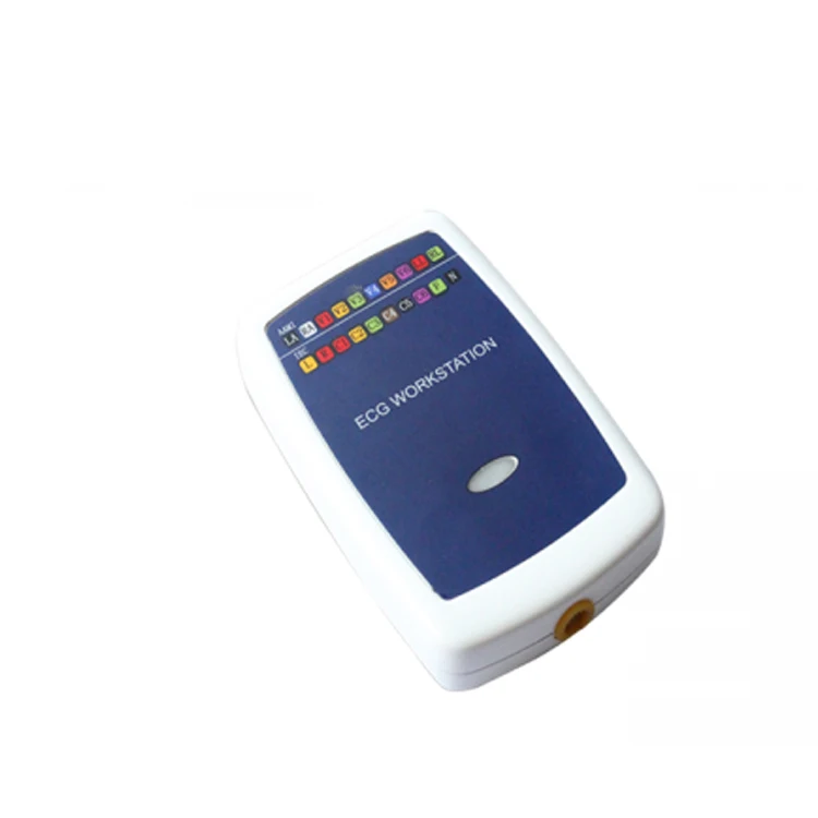 Портативная ручная рабочая станция CONTEC8000GW bt ECG EKG, 12 выводов данных ECG
