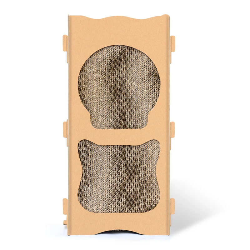 Deku Pet Cat Furniture protector Corrugated Cat Scratcher Cardboard Tower Cat house with Scratching Boards