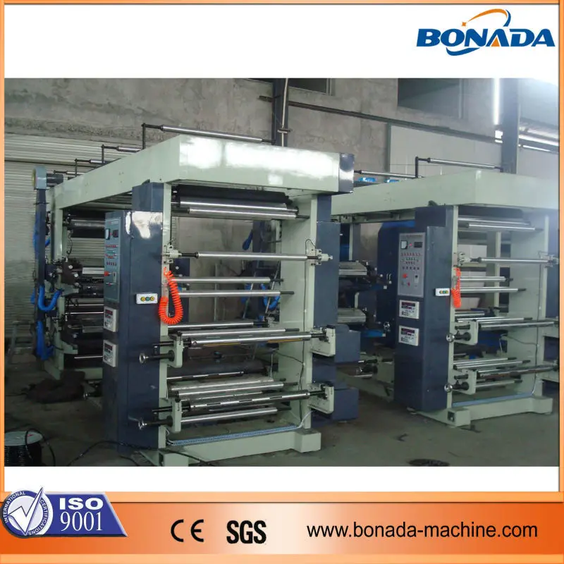 YT Series 4 color flexo printing machine/flexographic printing press/flexo printing equipment