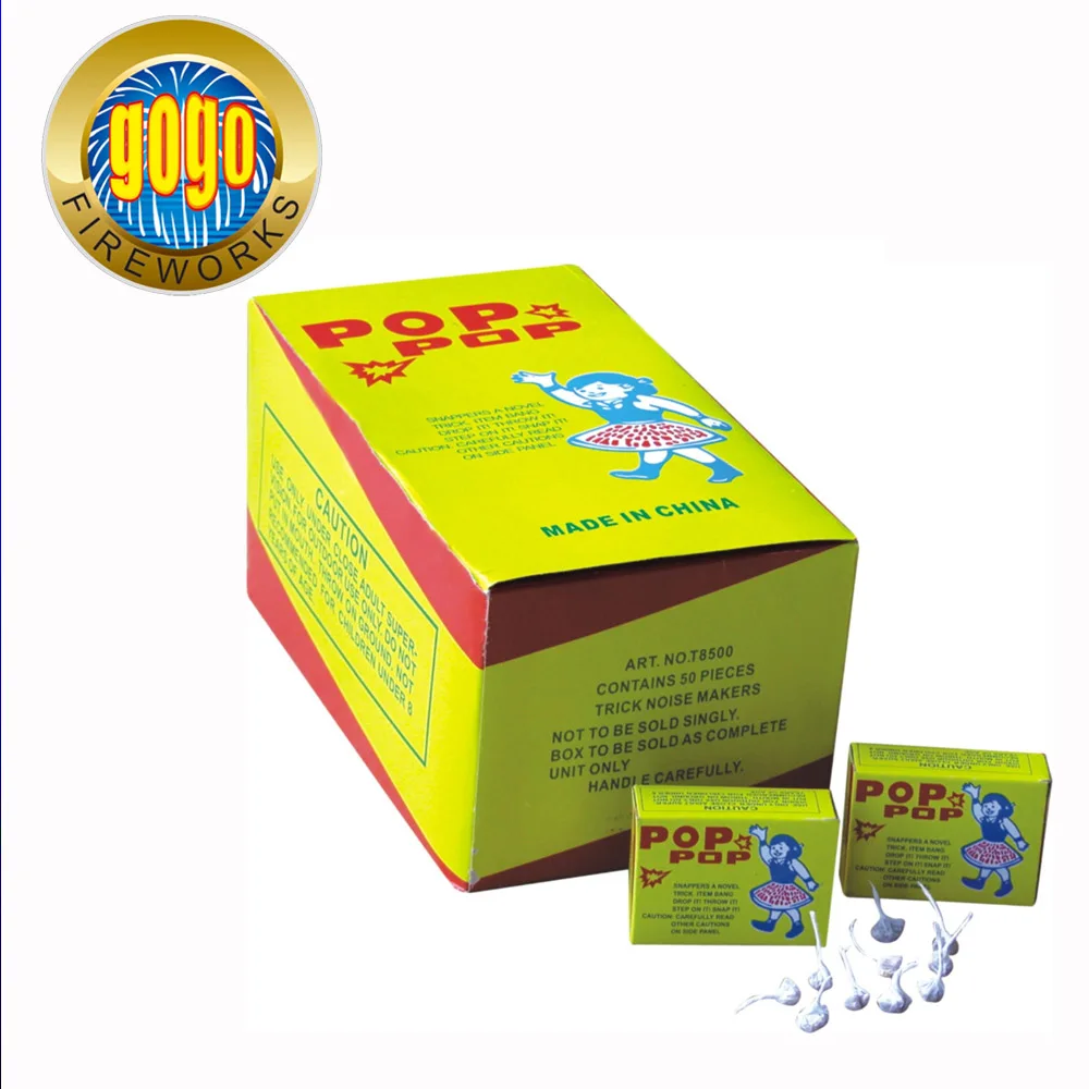 T8500 поп-поп от фабрики, оптовая продажа, Снэппер, бомба, фейерверк, крекер, Люян