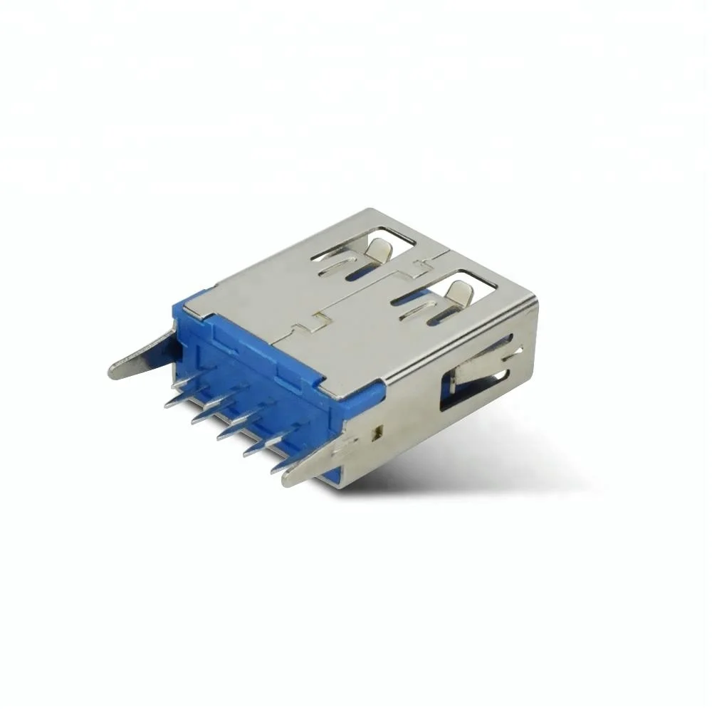 Wholesale AF Connector Vertical USB 3.0 Type A Female180 Degree for PCBA Board