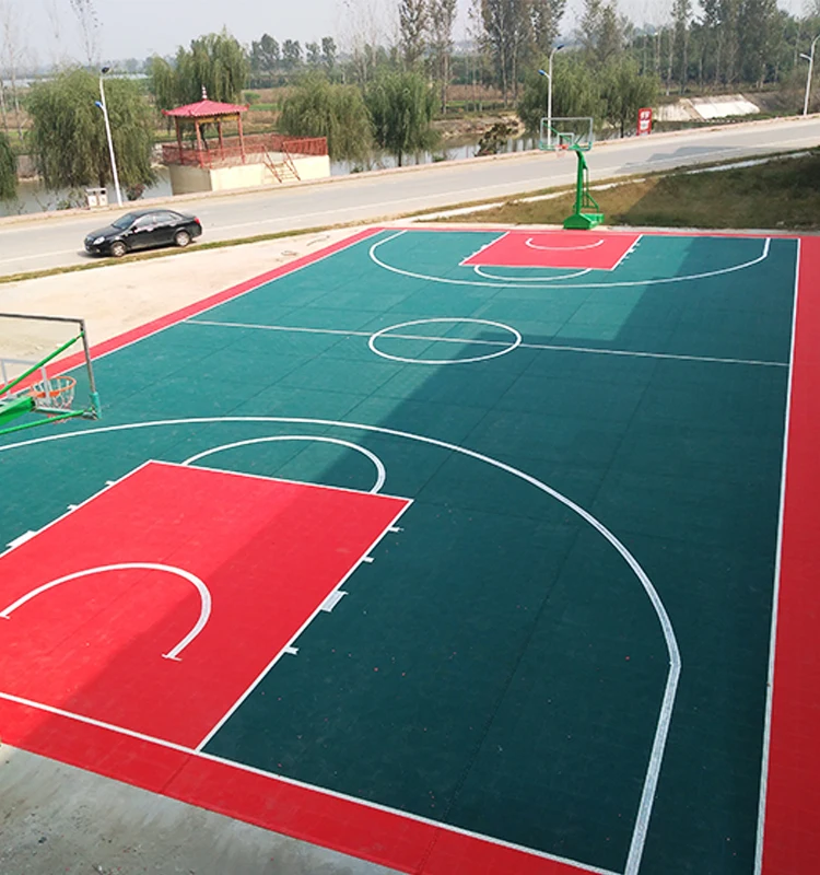 Premium Factory Pickleball Court Eco-Friendly Inter locking Basketball Court Flooring Material Sports Court Floor