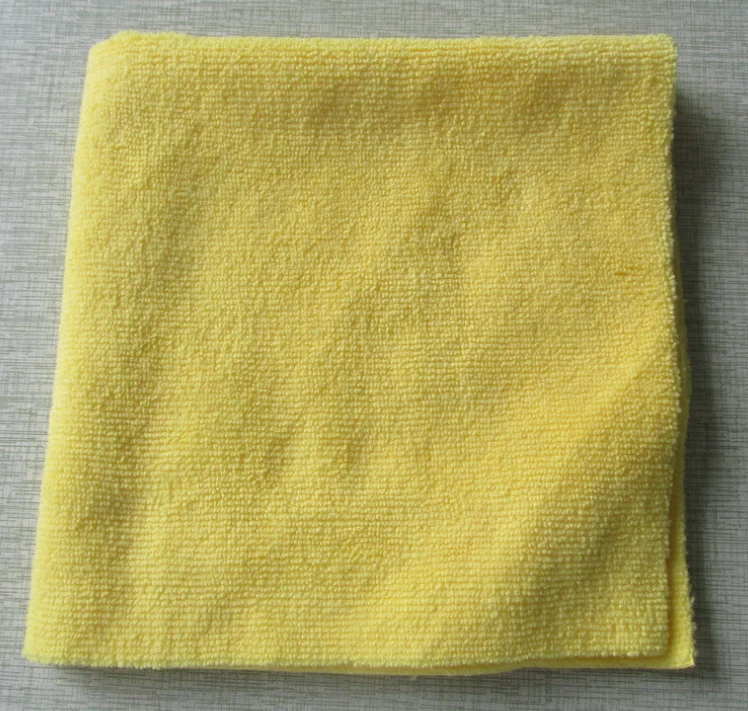 laser cut edgeless microfibre microfiber cleaning cloth for car