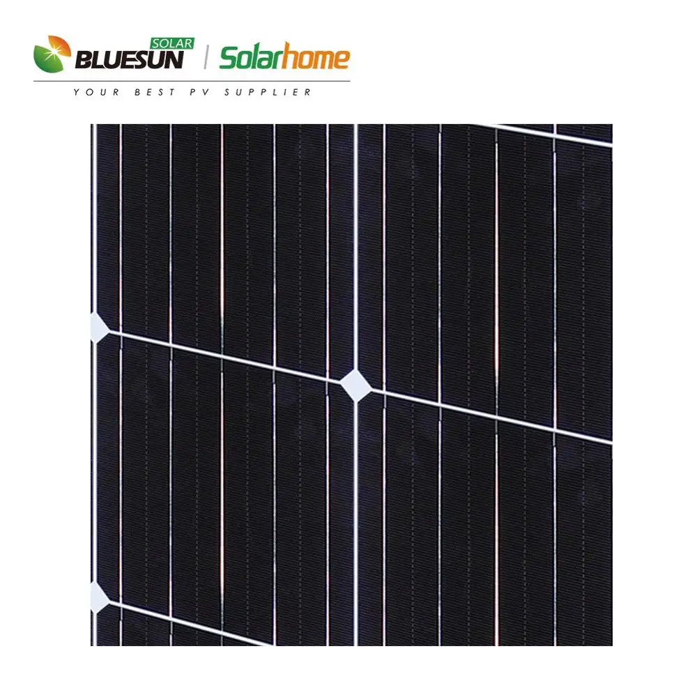 Bluesun Double Glass Solar Panels 72 solar cell 36v 400w 400 Watt Bifacial Solar panel Monocrystalline Solar Panel Price