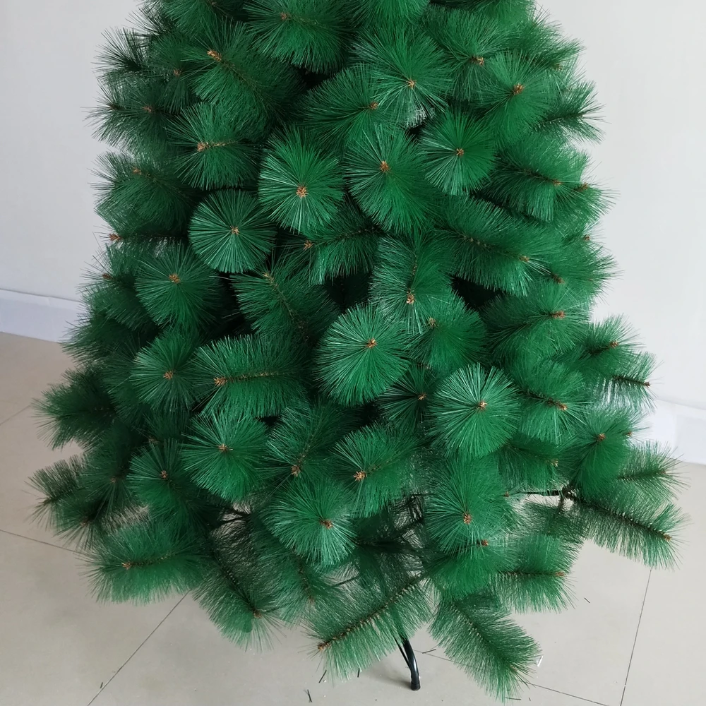 
1.8M Simulation pine needle tree fiber optic pine needle christmas tree xmas ornament pine tree 