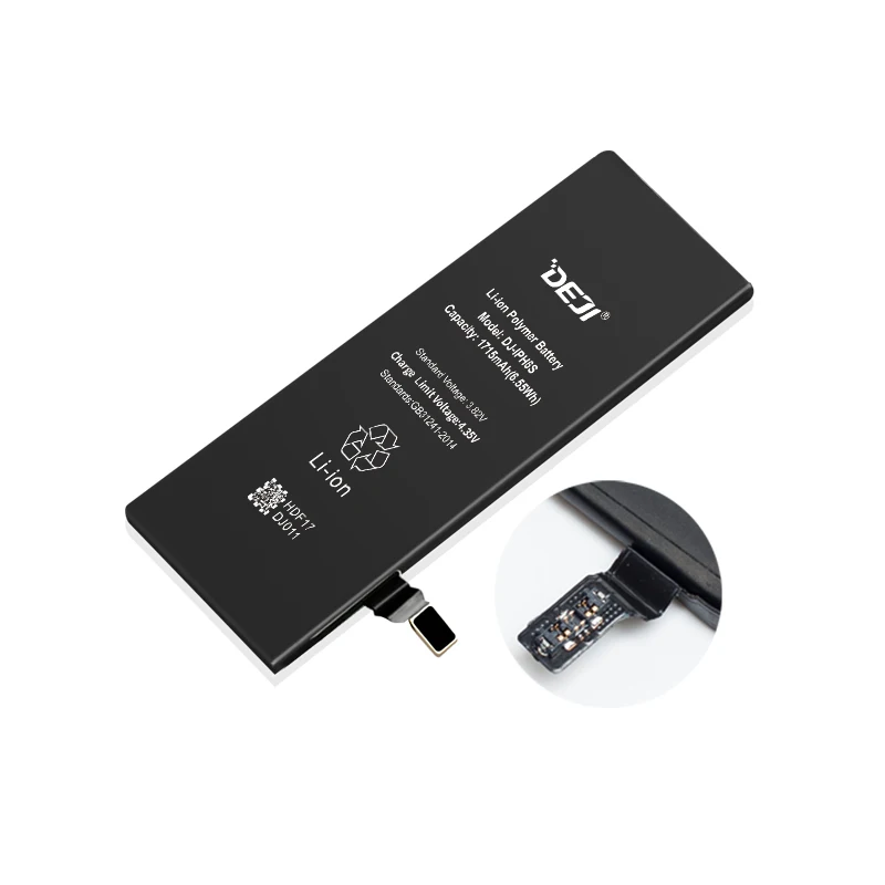 
best cell phone battery for battery replacement battery for phone 6s DEJI Free shipping 