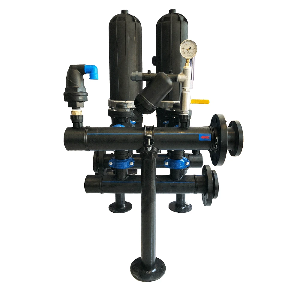 AIGER Automatic Backwashing Agricultural Irrigation Plastic Disc Water Filter