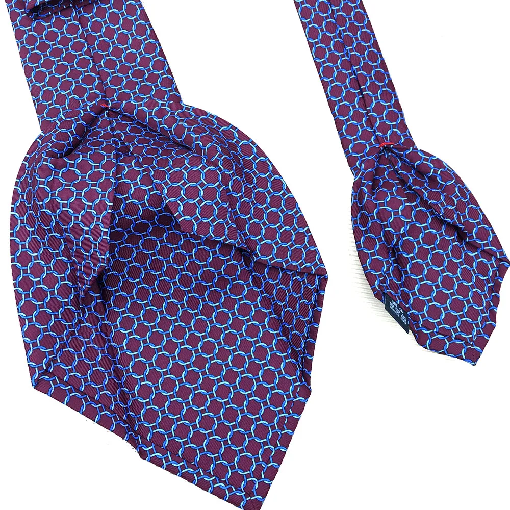 
Create Your Own Brand Men Necktie Silk Screening Seven Fold Tie 