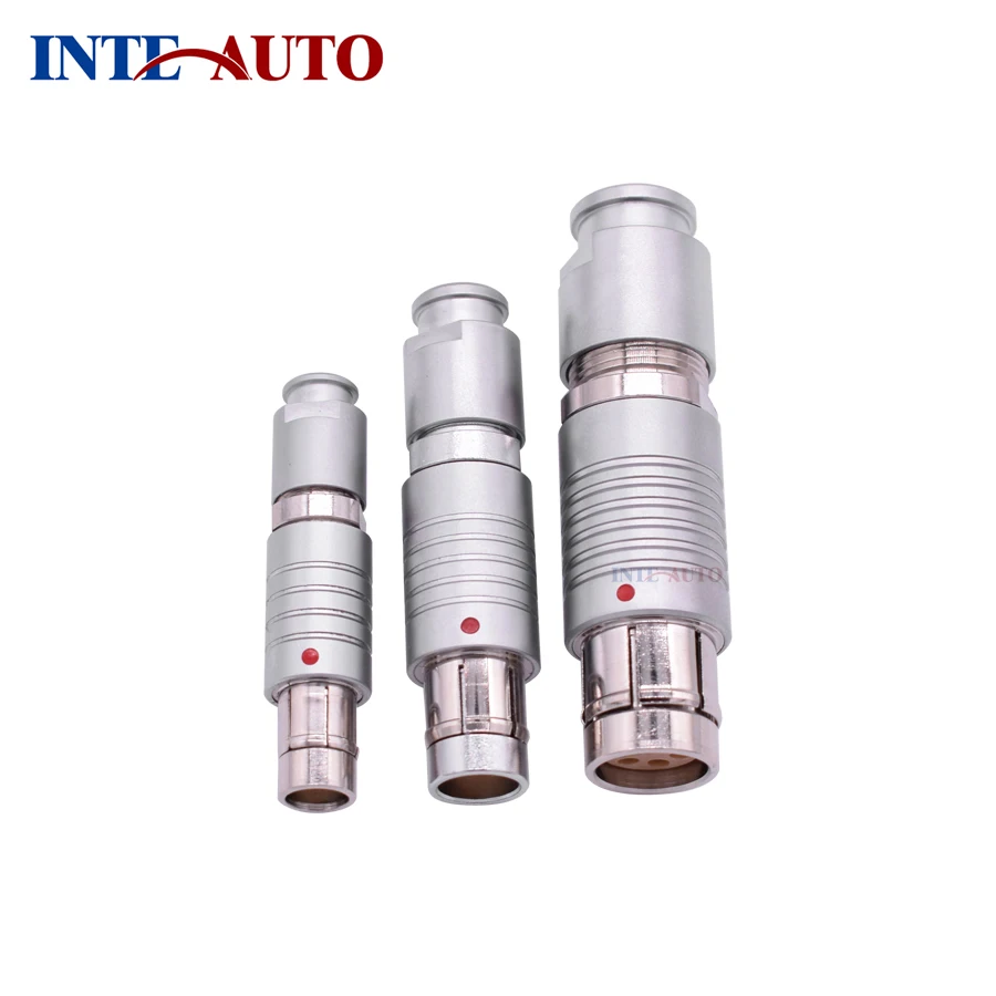 S104A040-80+ Circular Connector, Locking, Core 104 Series, Cable Mount Plug, 3 Contacts, Solder Pin, Push-Pull