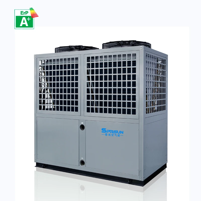 7.5-55KW EVI 80C High Temperature Air Heat Pump Water Heaters