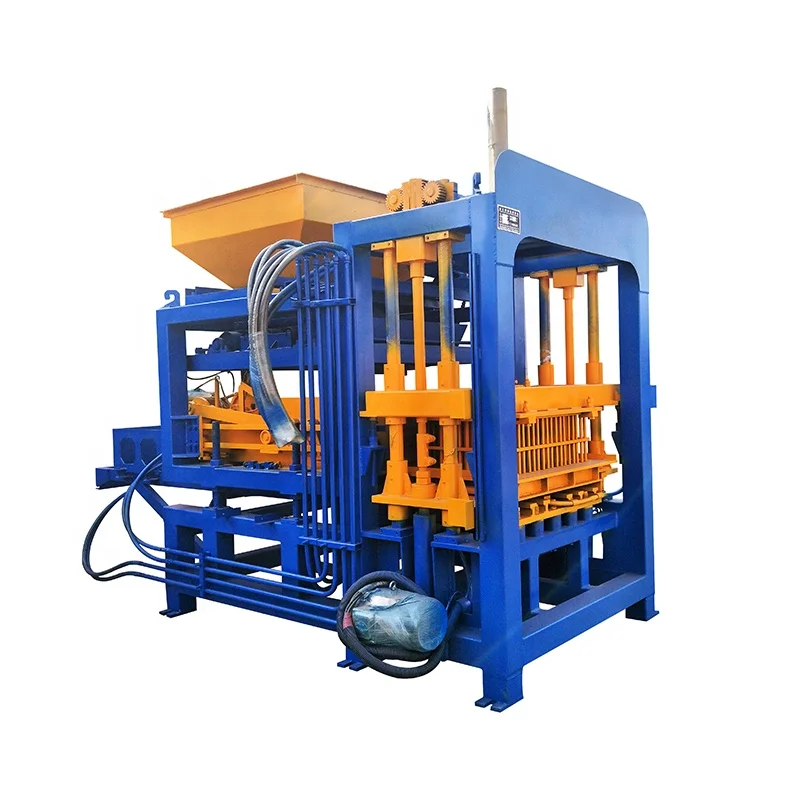 QT4-15 hydraulic brick making machine