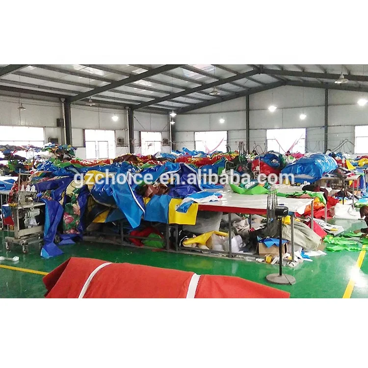 
Factory price inflatable outdoor game bouncy castle combo slide inflatable jumping castle 