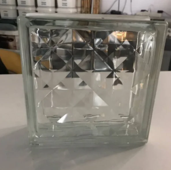 High Quality Standard Colored Glass Block For Modern Decoration Material