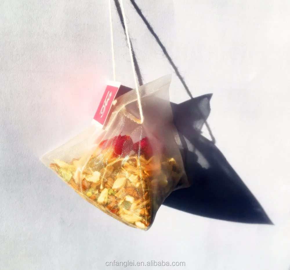 factory price healthy slimming pyramid shape natural rose herbal tea bag OEM/ODM