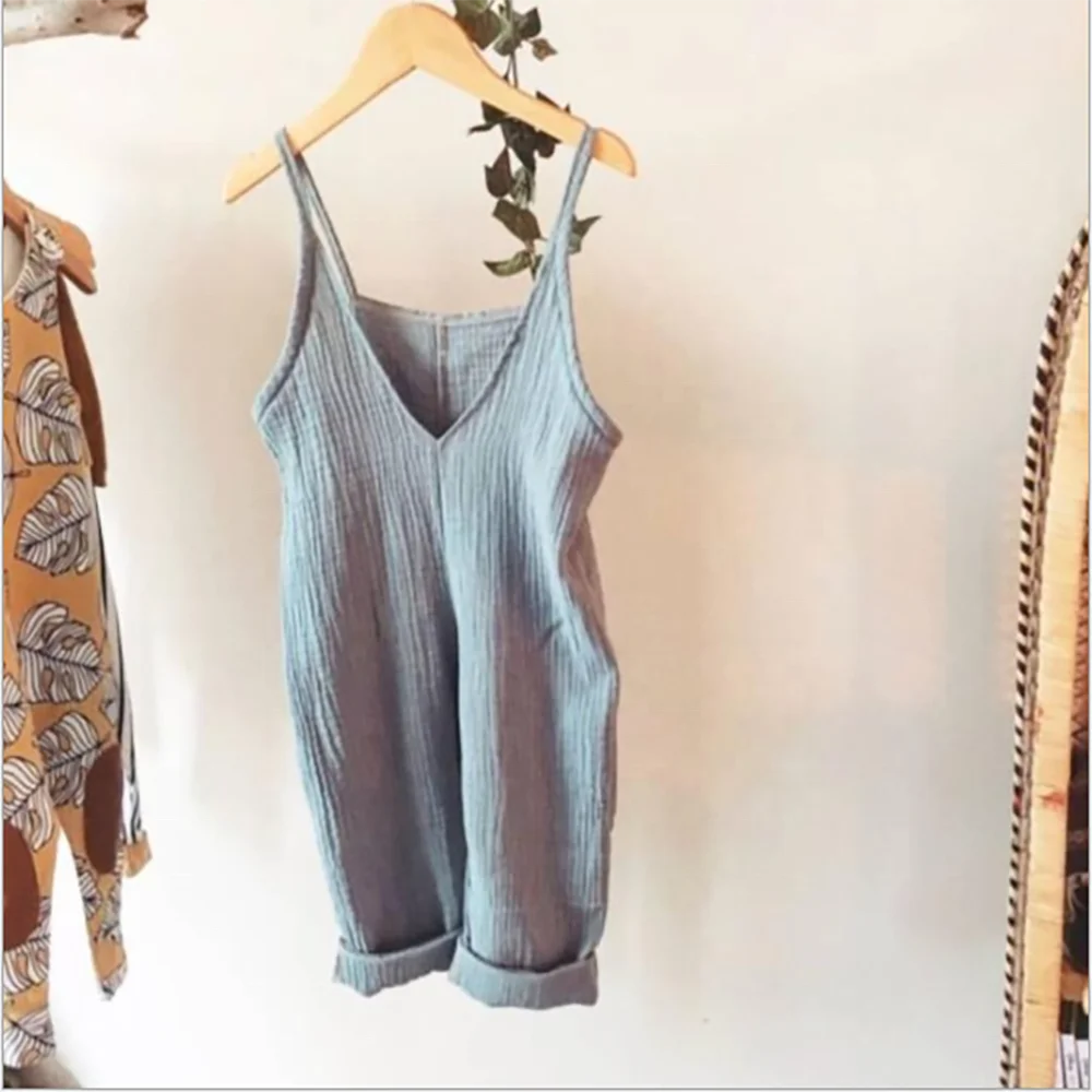 short sleeve linen baby romper baby wear blank infant rompers