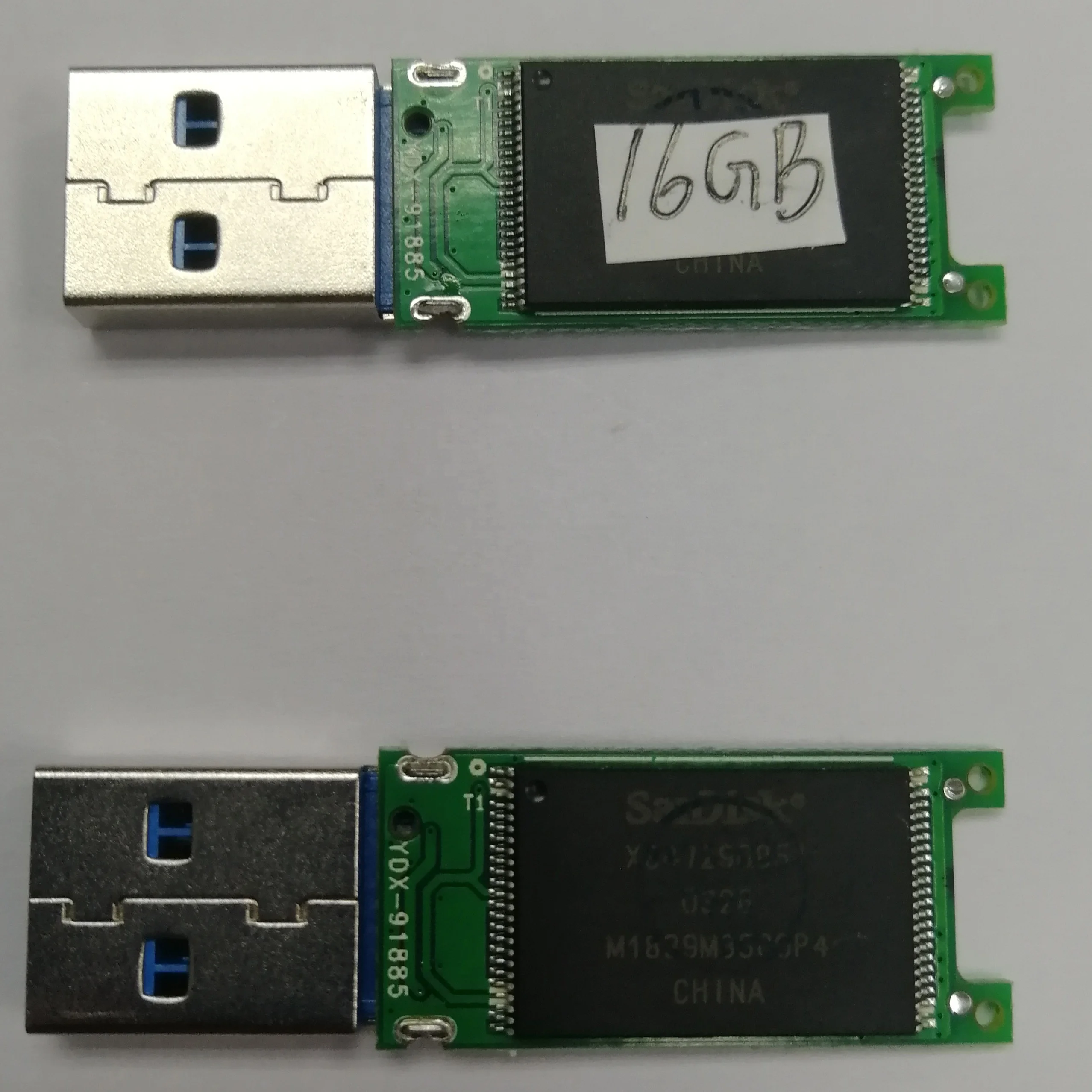 
16GB USB Flash Drive PCBA TSOP IC Without Housing 