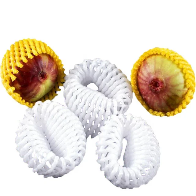 
epe mesh for mango disposable packing flexible virgin polyethylene the foam net fruit cover 