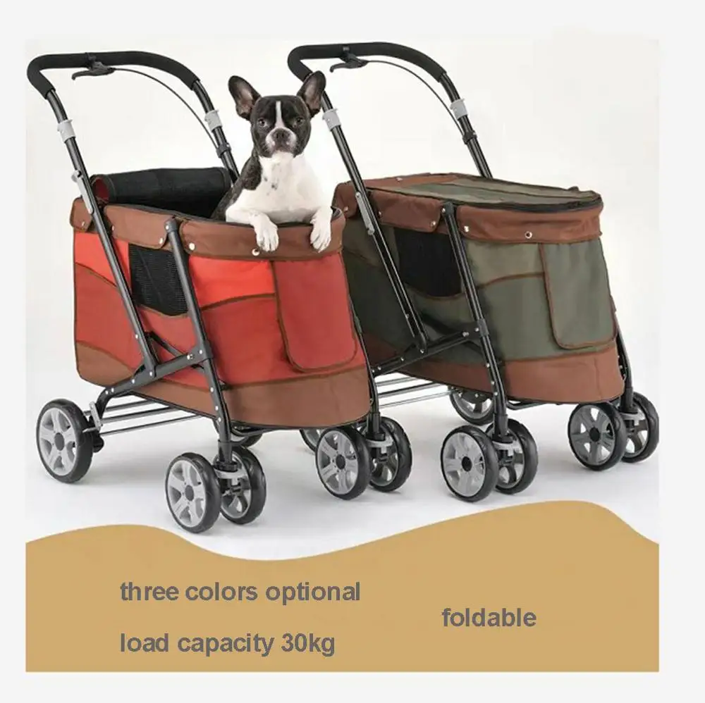 High Quality nylon Fabric Travel & Outdoors trolley  Dog Stroller pet+cages%2c+carriers+