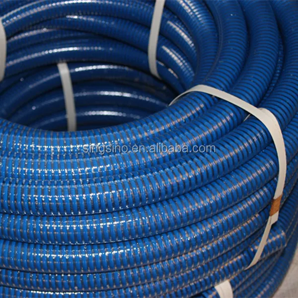 
Blue Flexible PVC Suction Hose Pipe 1