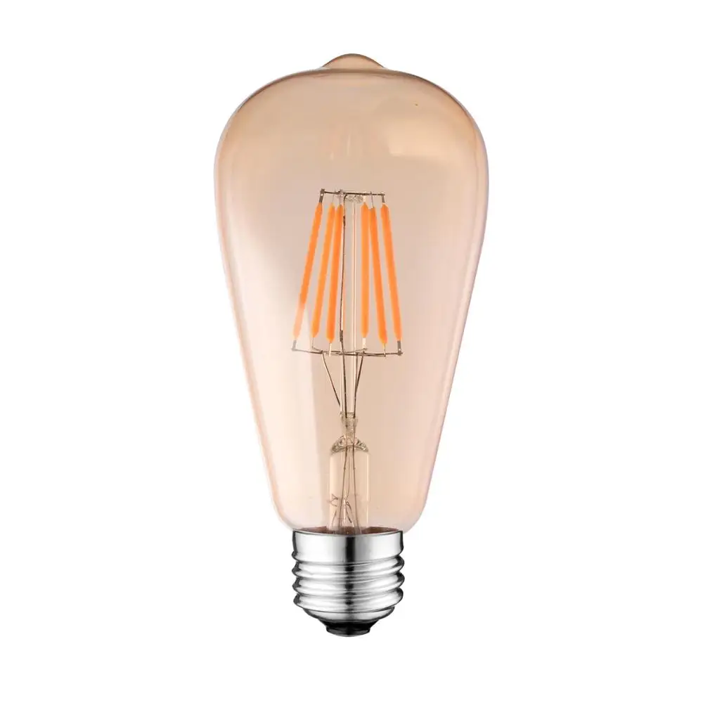 Hot product st64 vintage style 220V-240V antique edison led filament bulb