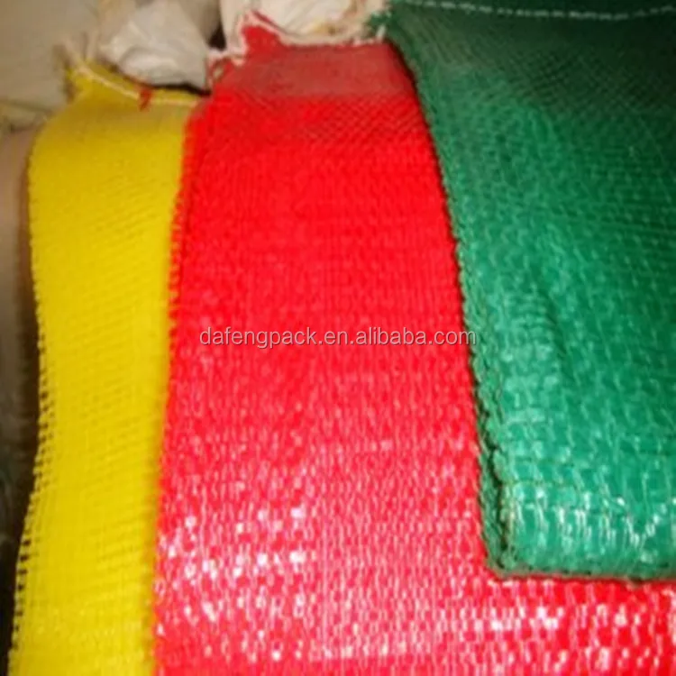 potato packing mesh bag/vegetable packing net sack/vegetables produce mesh sacks