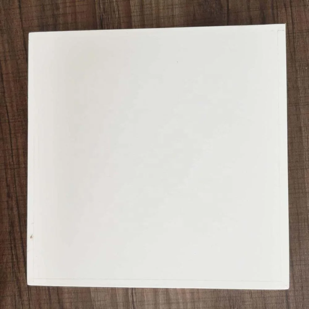 600*600*7mm Lower price PVC laminated gypsum ceiling tiles with aluminum foil back/Plaster Ceiling Board