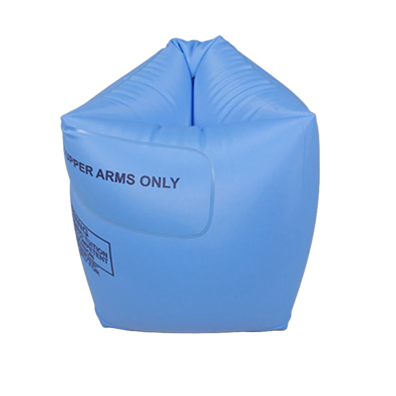 Custom logo inflatable armbands swimming ring arm floats