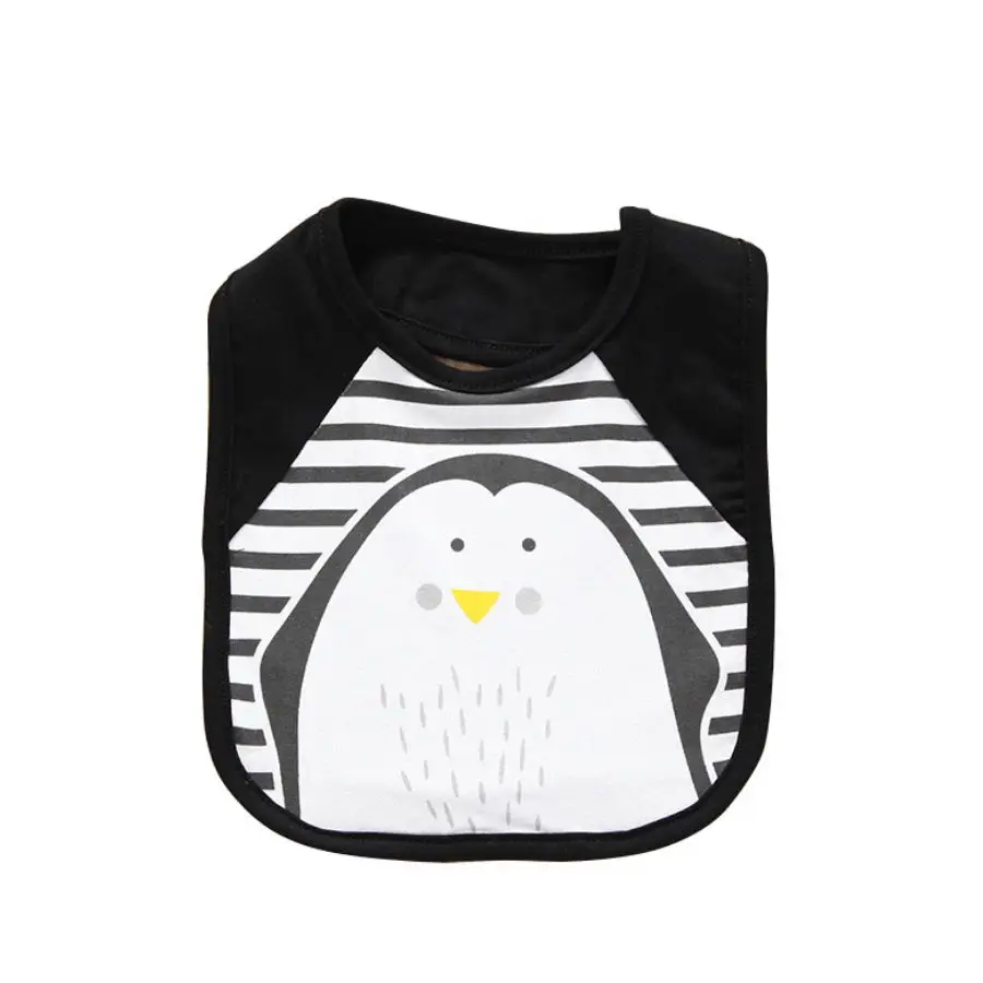 
Baby Bibs Cute Cartoon Pattern Toddler Baby Saliva Towel Cotton Fit 0-3 Years Old Infant Burp Cloths Feeding Bandana Bibs 