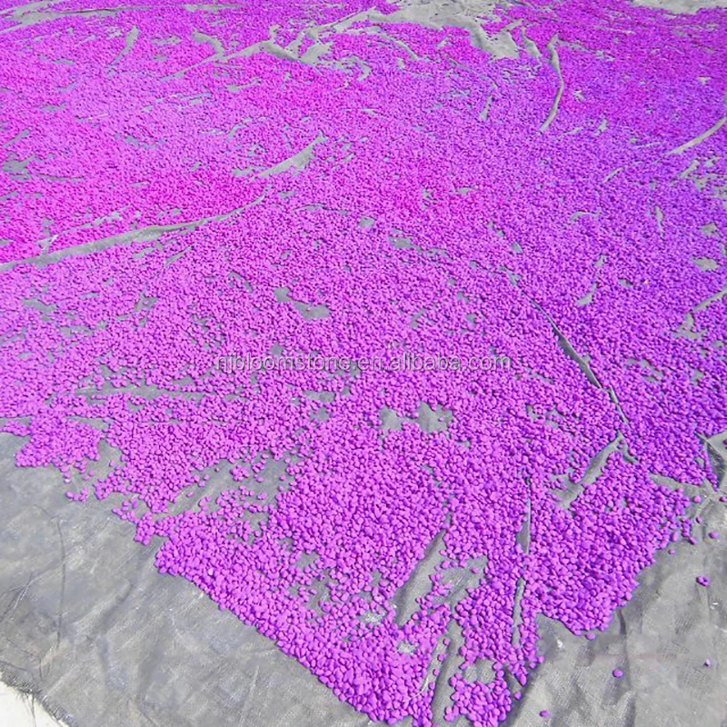 
multiple color dye pea shaped Gravels 