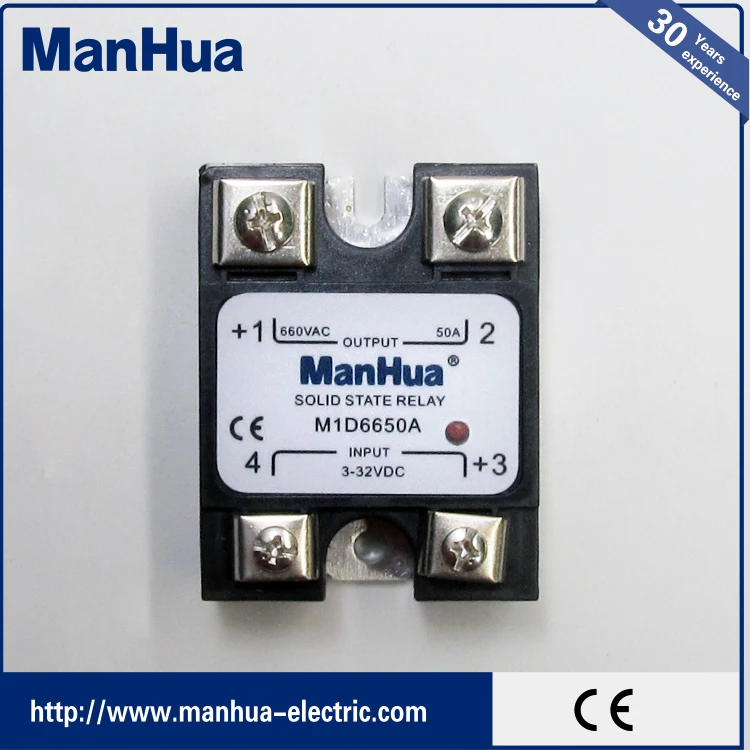 Crydom тип Однофазный ПОСТОЯННОГО ТОКА В ПЕРЕМЕННЫЙ 3-32VDC 50A Твердотельные Реле/ССР Реле С CE