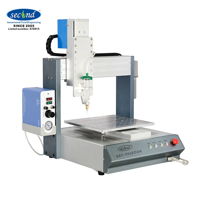 Servo Motor CE Certified XYZ SMD SMT Assembly Epoxy Silicone Glue Dispensing Robot Machine