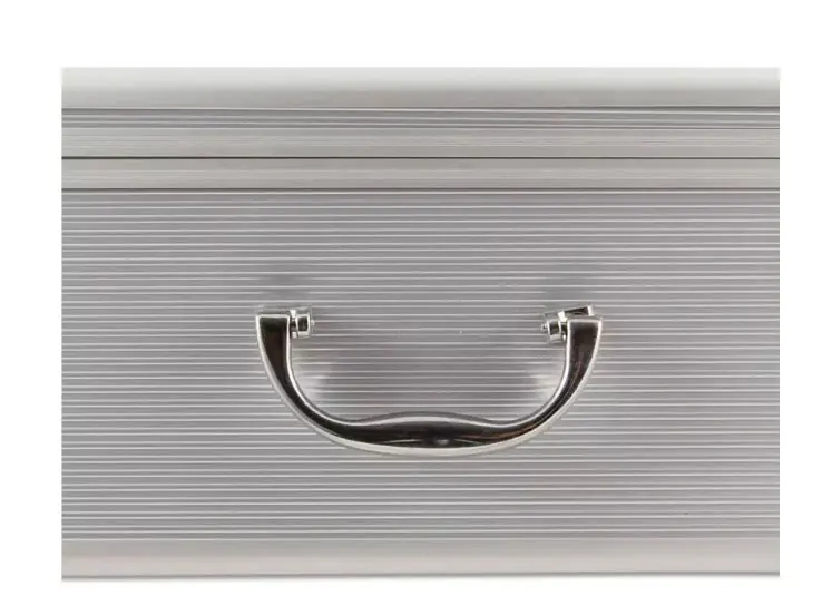 Factory price custom size 1000 cd dvd aluminum storage case