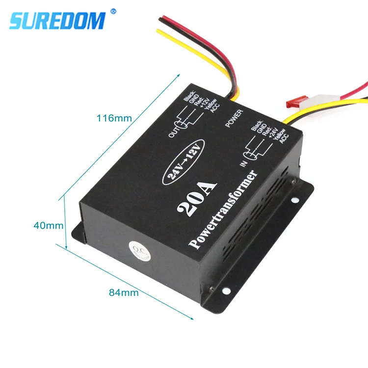 High Quality Micro Car Charger Converter Ac Dc 12 24 Voltage Power Converter