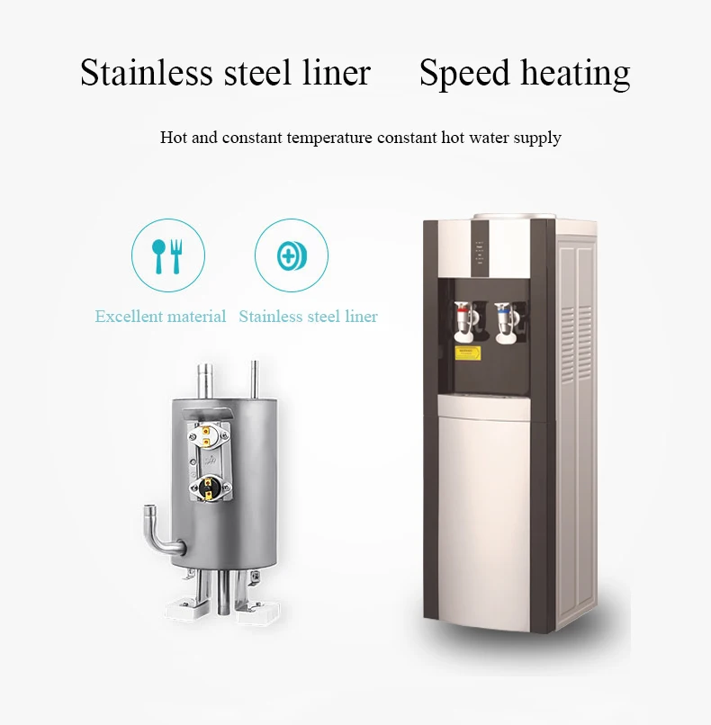 Factory supply best selling cold home appliance 5 gallon Ro alkaline water dispenser 2 tap in good quality and cheap price