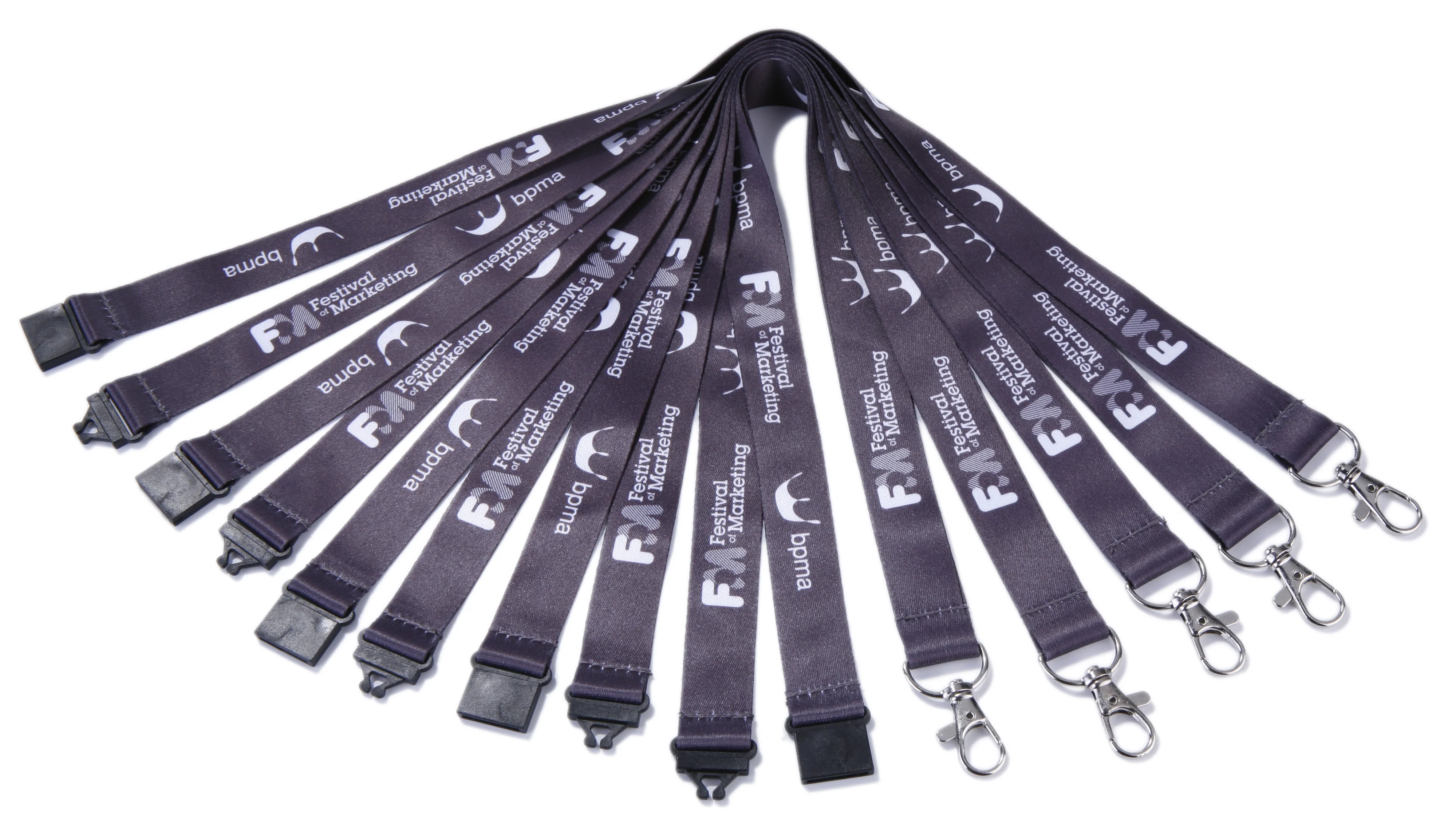 Fashion Custom Logo Keychain Neck Nylon Lanyard Sublimation Printed lanyard leather lanyard id card badge holder