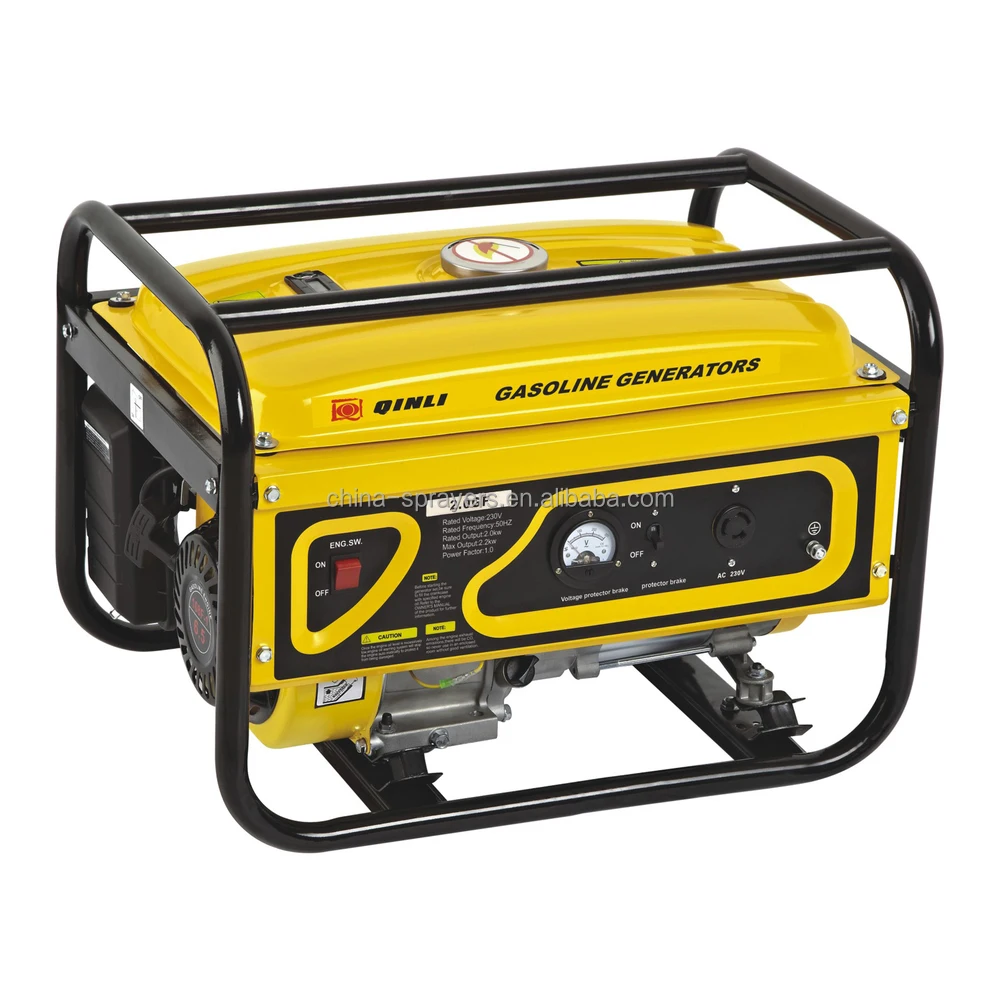 
Gasoline Generator 2500 5.5hp 13hp 220V 110V 