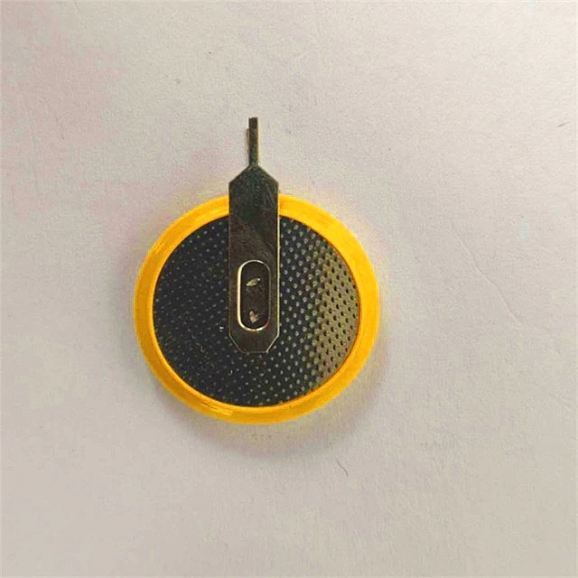 lithium battery 3v cr1620 button cell with solder tabs