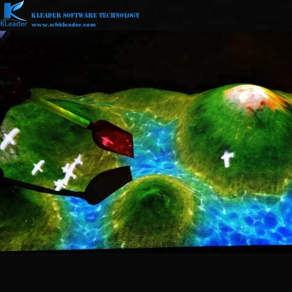 Amusement Park magic sand interactive sandbox interactive sand game sand art interactive projection indoor kids games