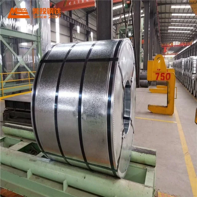 Zero Spangle Galvanized Steel Coil  Regular Spangle Zinc coated steel sheet  Z275 Z80 S350GD DX51D