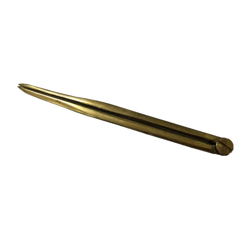 brass divider gauges both sides are pins for chart  picture